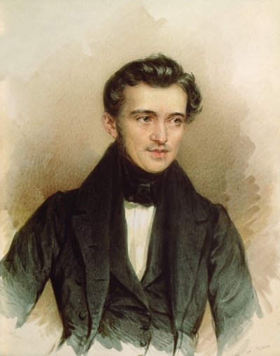 Johann Strauss il Vecchio, 1835 da Josef Nikolaus Kriehuber